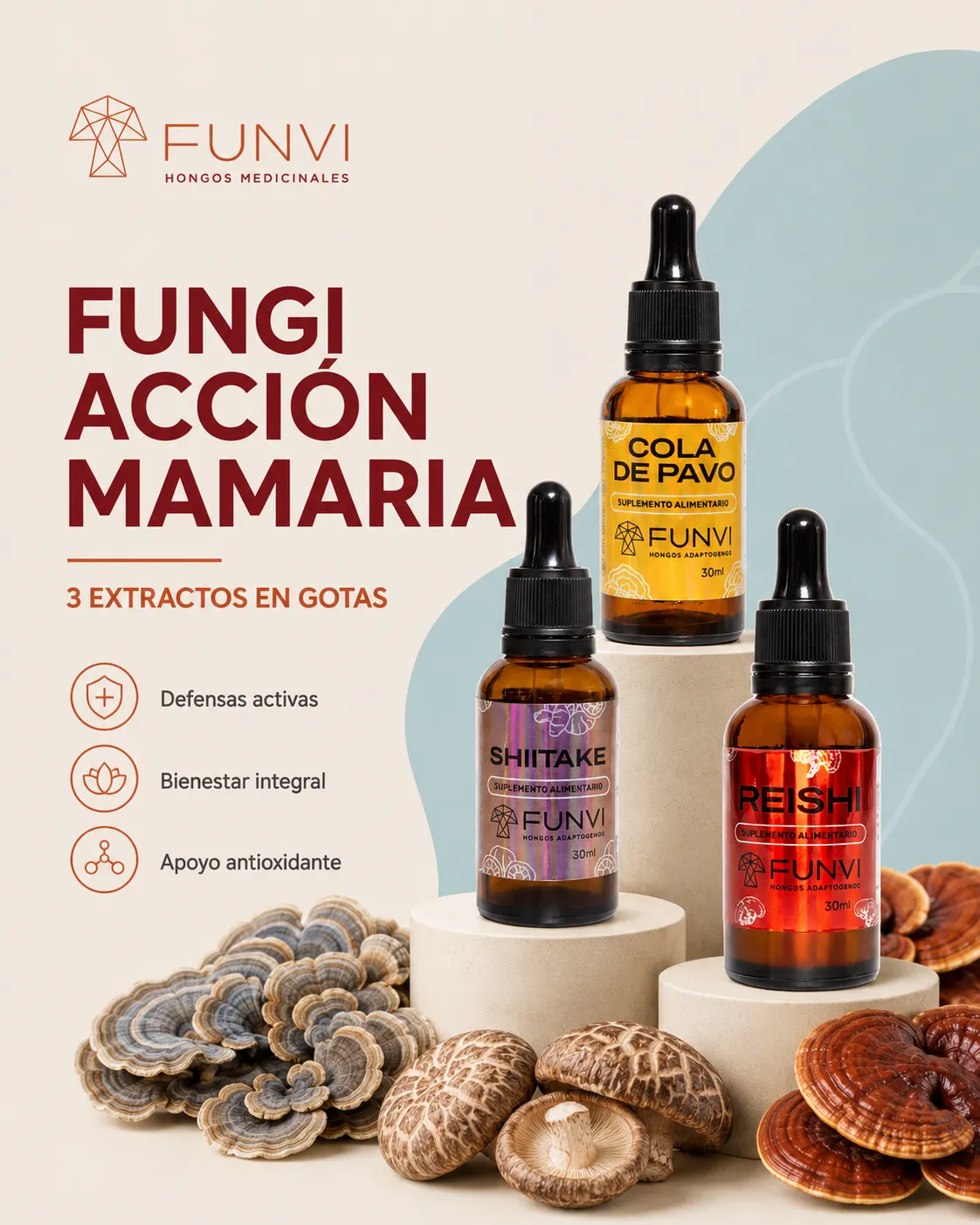 Fungi Accion Mamaria