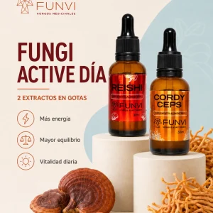 FungiActive Día (Reishi y cordyceps)